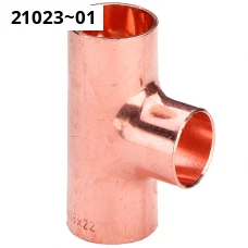 Медные тройники под пайку ГОСТ 32598-2013. Медь SF-CU. Размер 18